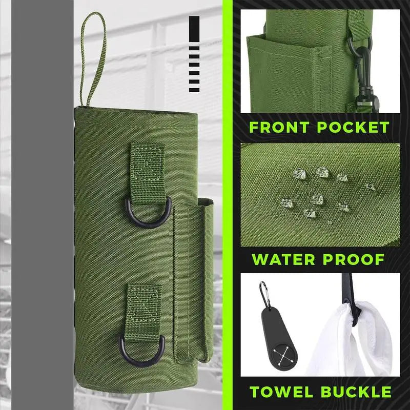 Magnetic Gym Water Bottle Bag